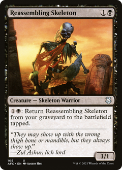 Reassembling Skeleton [Dungeons & Dragons: Adventures in the Forgotten Realms Commander]-1