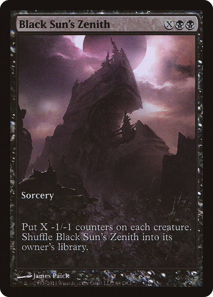 Black Sun's Zenith (Extended Art) [Mirrodin Besieged Promos]-1