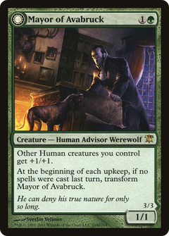 Mayor of Avabruck // Howlpack Alpha [Innistrad]-3
