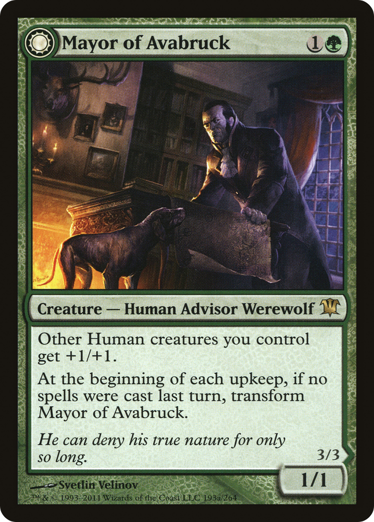 Mayor of Avabruck // Howlpack Alpha [Innistrad]-3