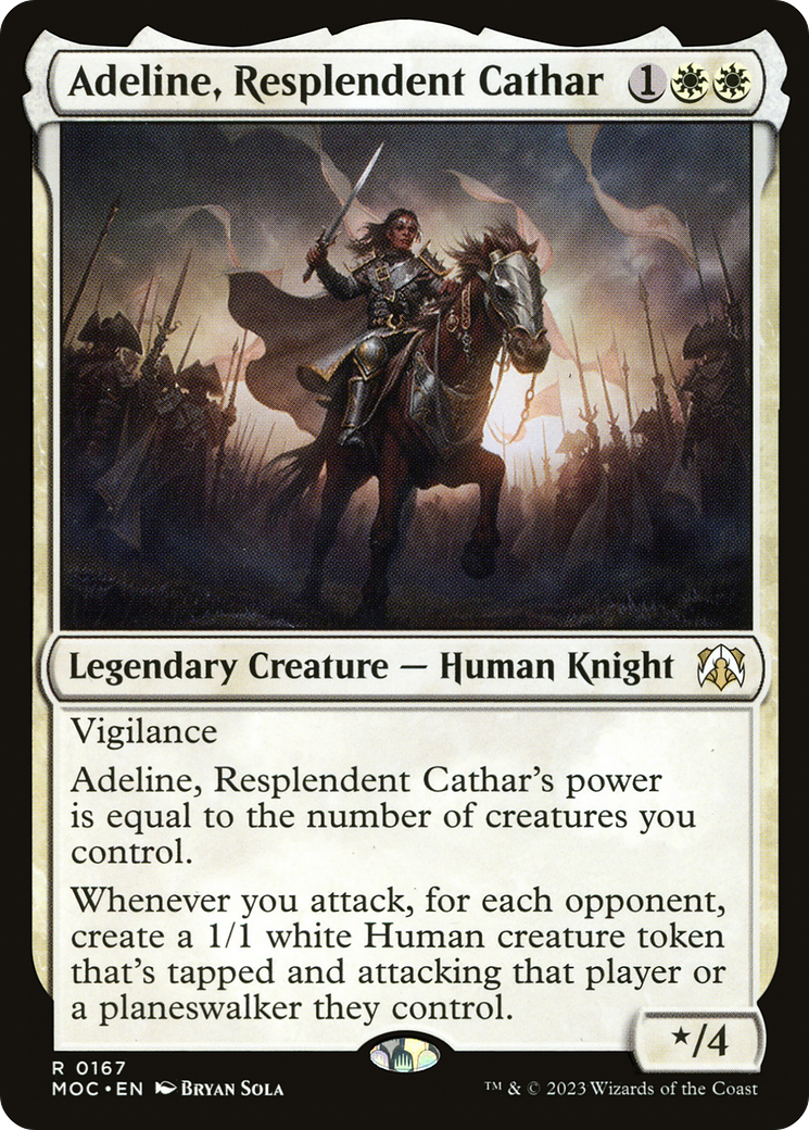 Adeline, Resplendent Cathar [March of the Machine Commander]-1