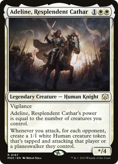 Adeline, Resplendent Cathar [March of the Machine Commander]-1