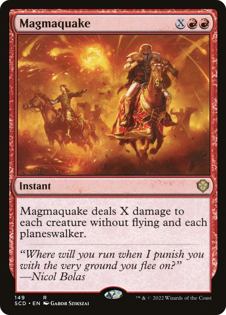 Magmaquake [Starter Commander Decks]-1