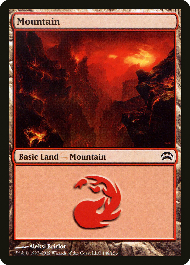 Mountain (148) [Planechase 2012]-1
