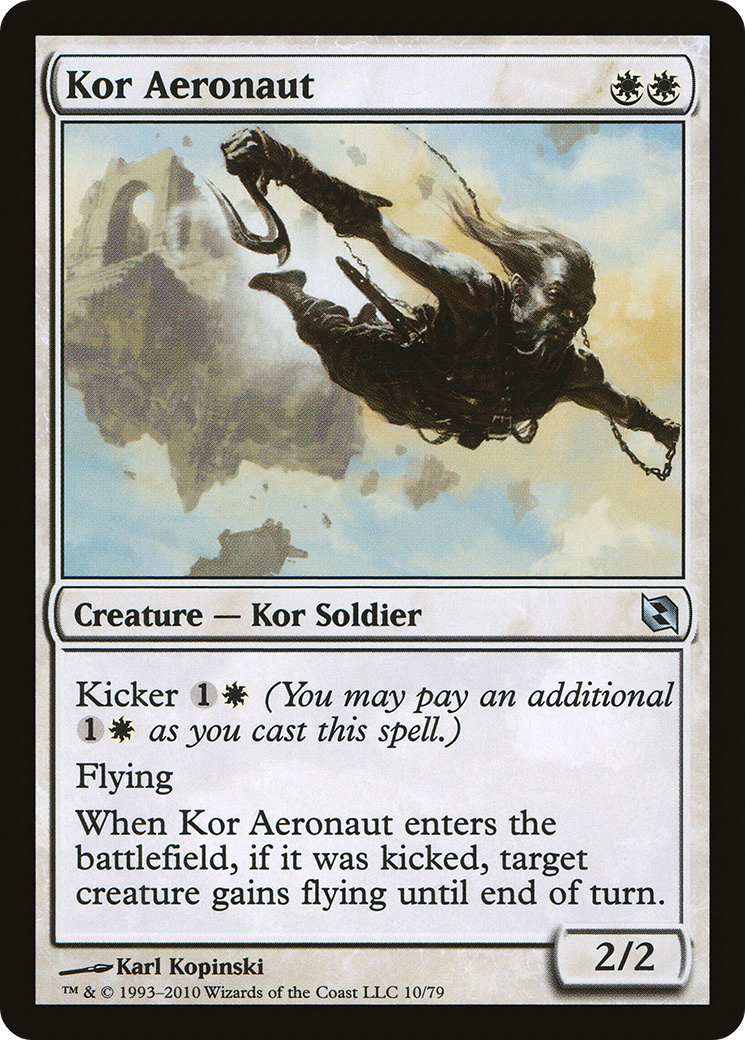 Kor Aeronaut [Duel Decks: Elspeth vs. Tezzeret]-1