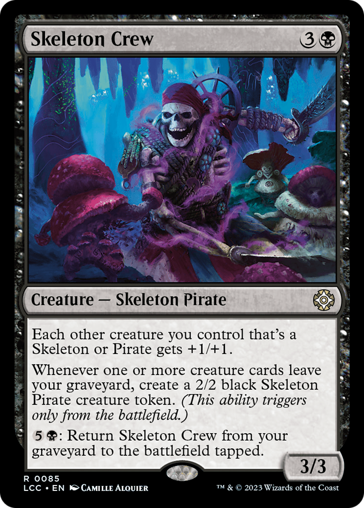Skeleton Crew [The Lost Caverns of Ixalan Commander]-1