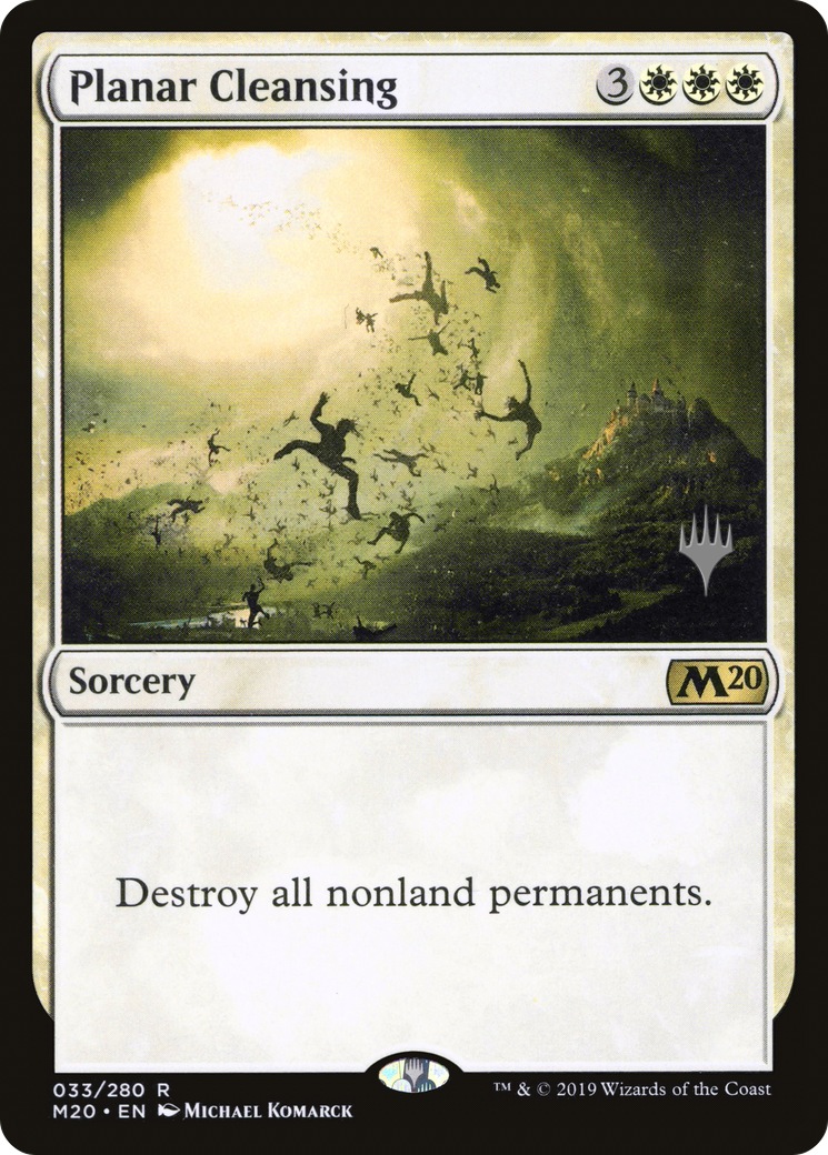 Planar Cleansing (Promo Pack) [Core Set 2020 Promos]-1
