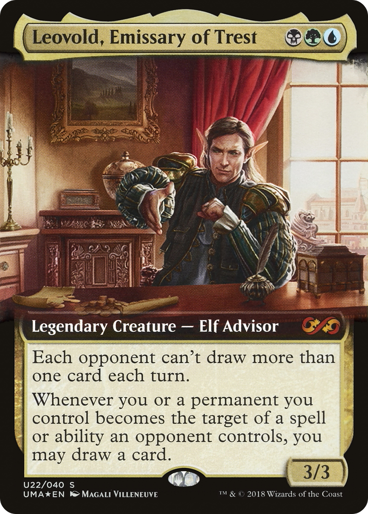 Leovold, Emissary of Trest (Topper) [Ultimate Masters Box Topper]-1