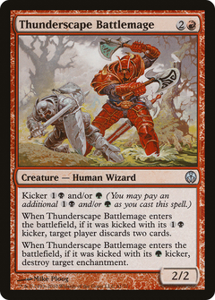 Thunderscape Battlemage (DDE-041) - Duel Decks: Phyrexia vs. the Coalition-1
