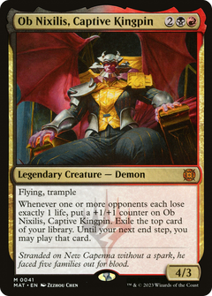 Ob Nixilis, Captive Kingpin [March of the Machine: The Aftermath]-1