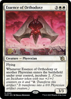 Essence of Orthodoxy [March of the Machine Prerelease Promos]-1