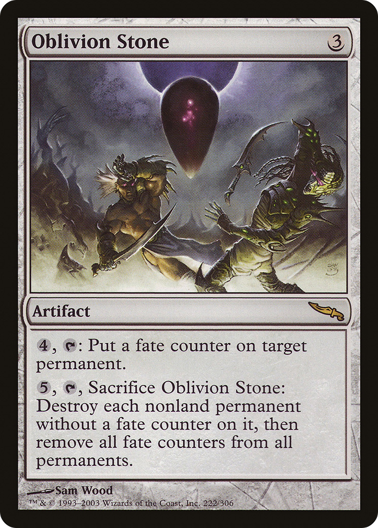 Oblivion Stone [Mirrodin]-1
