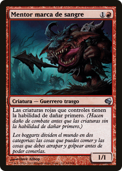 Bloodmark Mentor (Spanish) - "Mentor marca de sangre" (PS11-094) - Salvat 2011-1