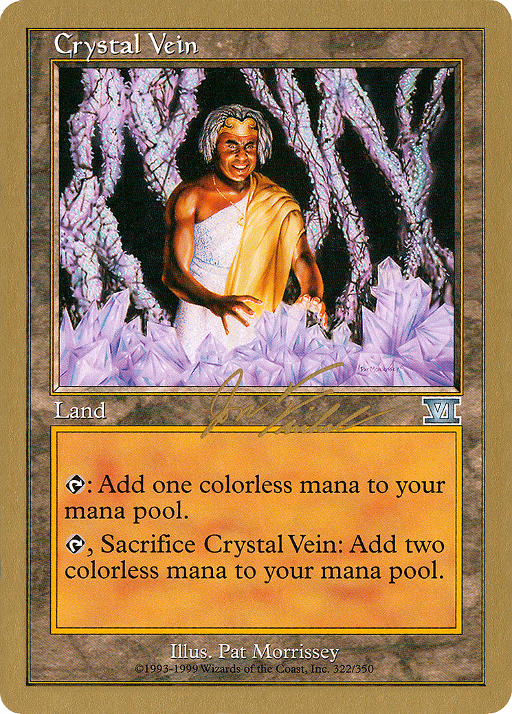 Crystal Vein - 2000 Jon Finkel (6ED) (WCD-) - World Championship Decks 2000-1