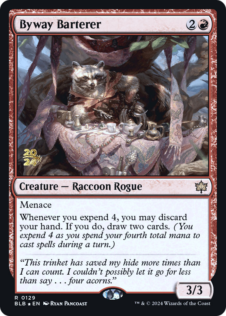 Byway Barterer [Bloomburrow Prerelease Promos]-1