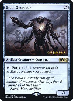 Steel Overseer [Core Set 2020 Prerelease Promos]-1