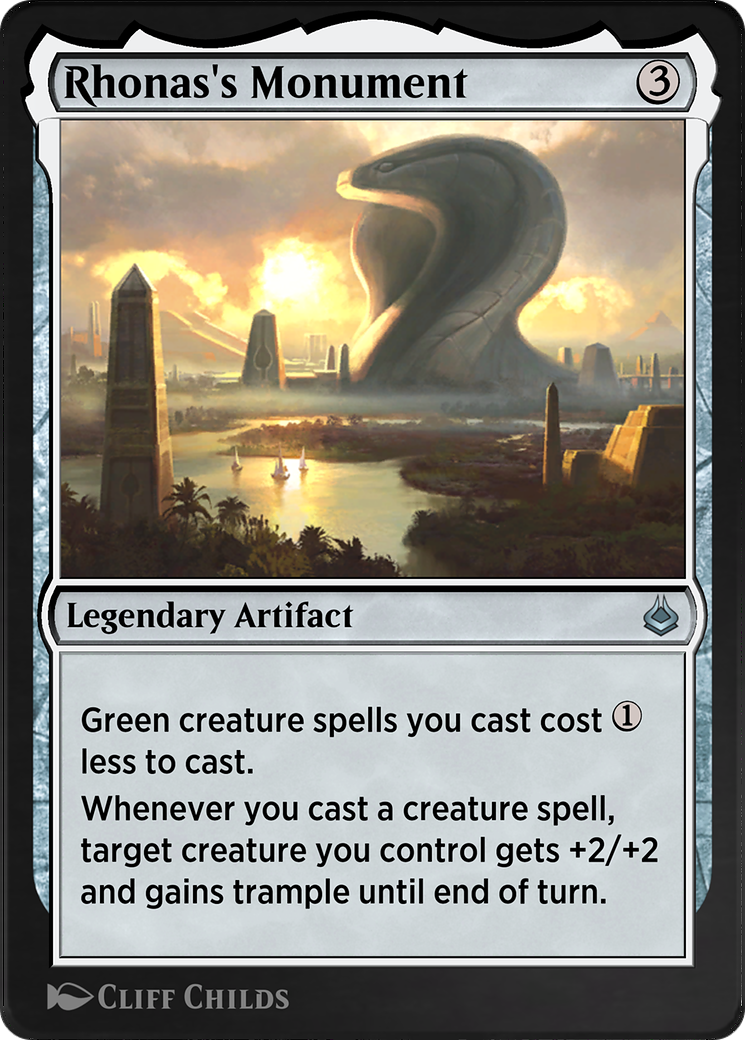Rhonas's Monument (AKR-279) - Amonkhet Remastered-1