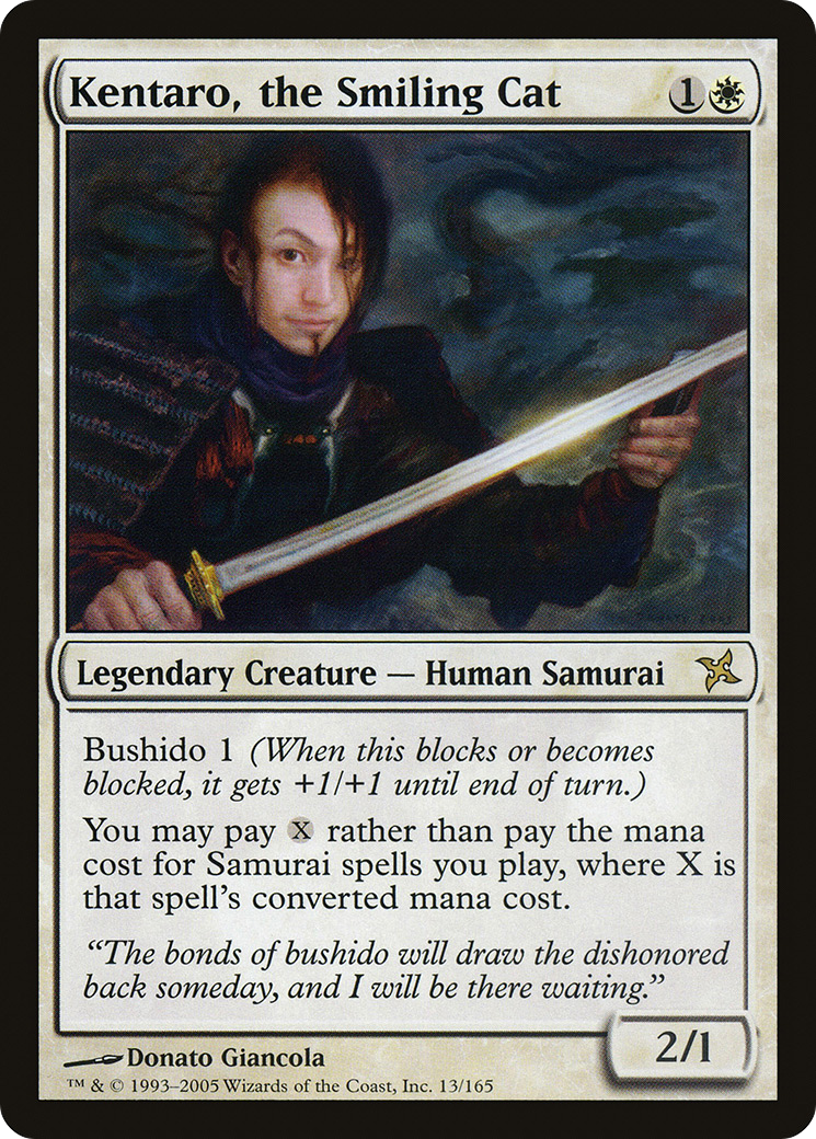 Kentaro, the Smiling Cat [Betrayers of Kamigawa]-1
