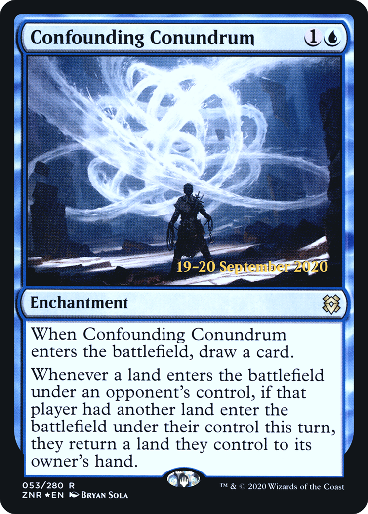 Confounding Conundrum [Zendikar Rising Prerelease Promos]-1