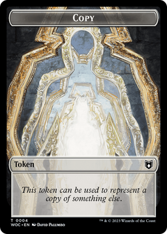 Copy (TWOC-004) - Wilds of Eldraine Commander Tokens Foil-1