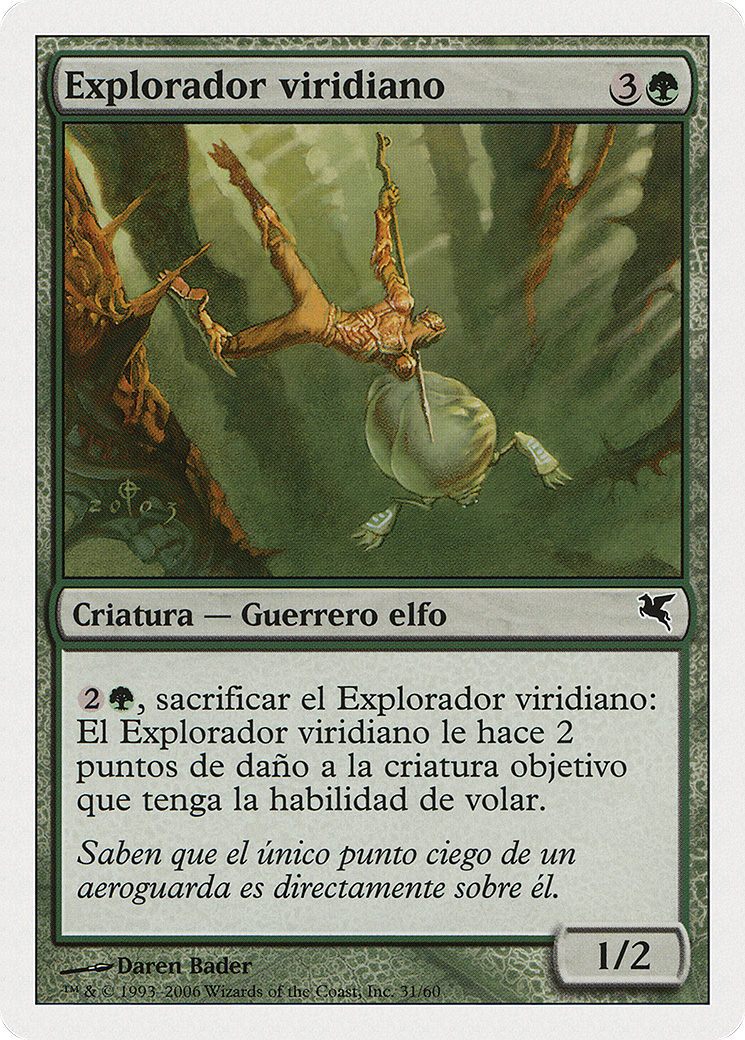 Viridian Scout (Italian) - "Esploratore Viridiano" (PSAL-B31) - Salvat 2005-1