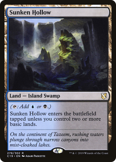 Sunken Hollow [Commander 2019]-1
