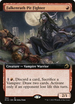 Falkenrath Pit Fighter (Extended Art) [Innistrad: Midnight Hunt]-1