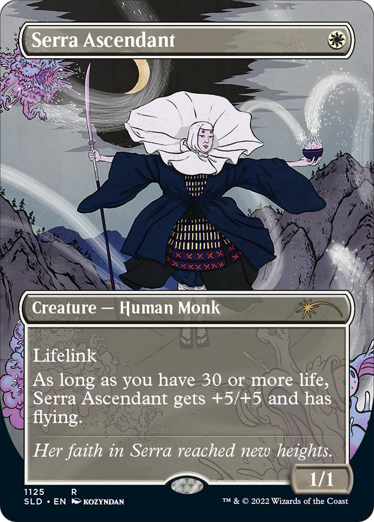 Serra Ascendant (Borderless) [Secret Lair Drop Series]-1