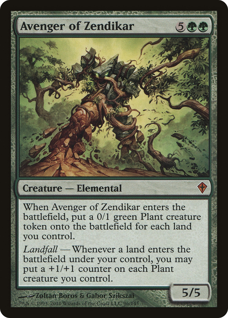 Avenger of Zendikar [Worldwake]-1