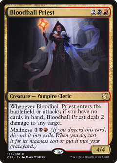 Bloodhall Priest [Commander 2019]-1