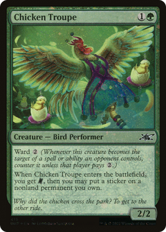 Chicken Troupe (Galaxy Foil) [Unfinity]-1