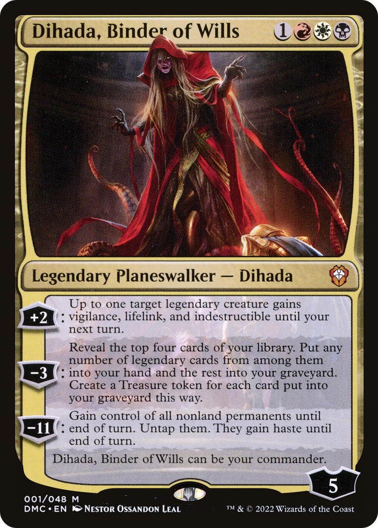 Dihada, Binder of Wills [Dominaria United Commander]-1
