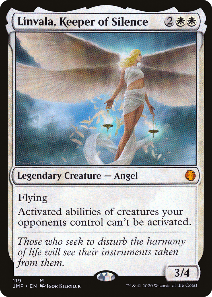 Linvala, Keeper of Silence [Jumpstart]-1
