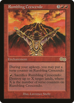 Rumbling Crescendo [Urza's Saga]-1