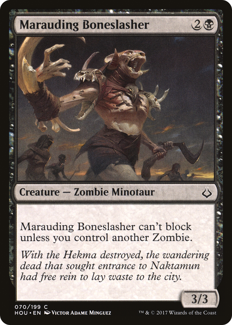 Marauding Boneslasher [Hour of Devastation]-1