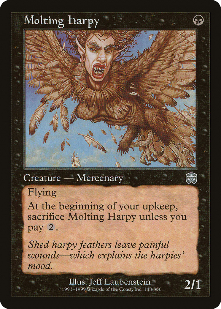 Molting Harpy [Mercadian Masques]-1
