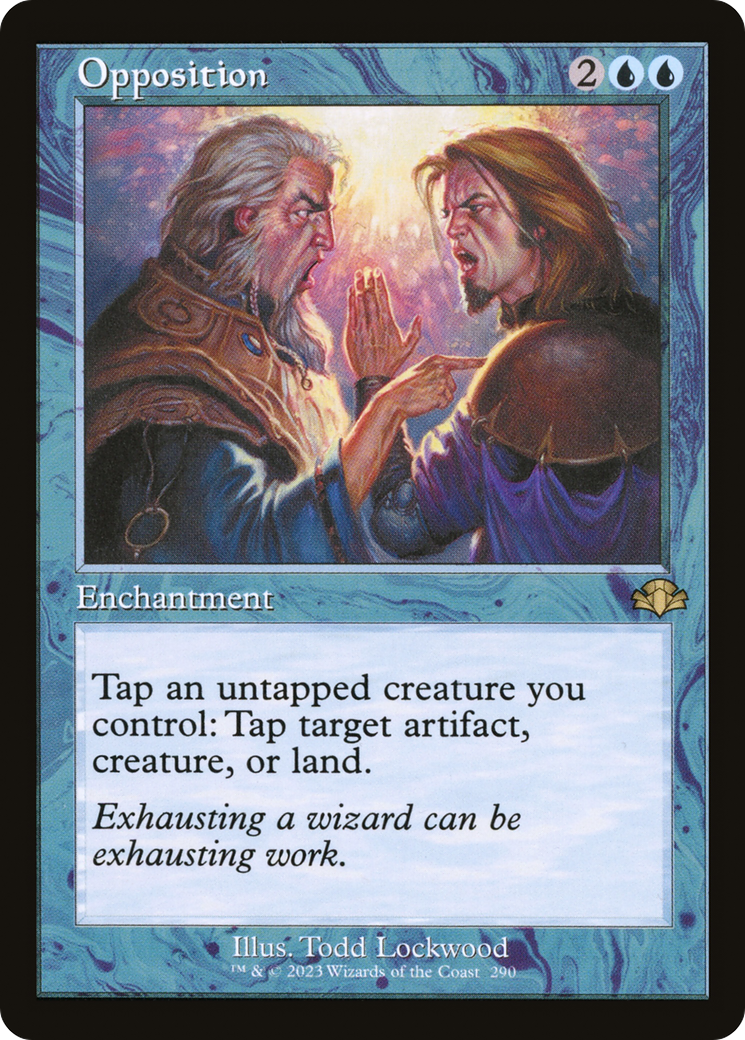 Opposition (Retro) [Dominaria Remastered]-1