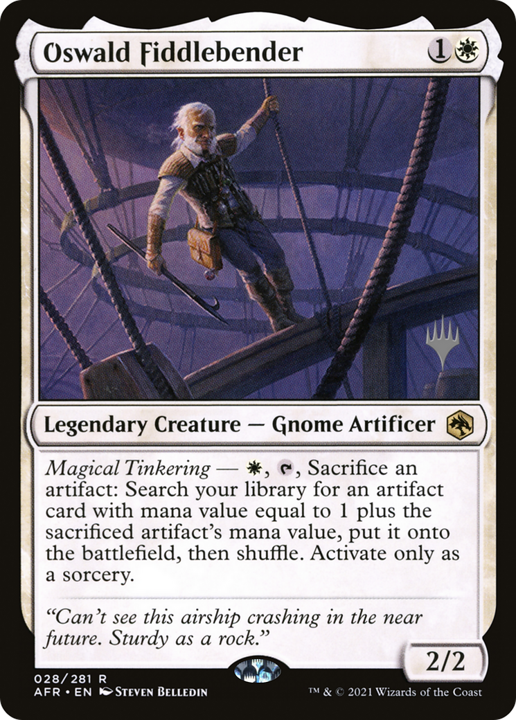 Oswald Fiddlebender (Promo Pack) [Dungeons & Dragons: Adventures in the Forgotten Realms Promos]-1