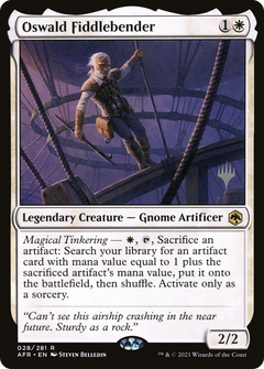 Oswald Fiddlebender (Promo Pack) [Dungeons & Dragons: Adventures in the Forgotten Realms Promos]-1