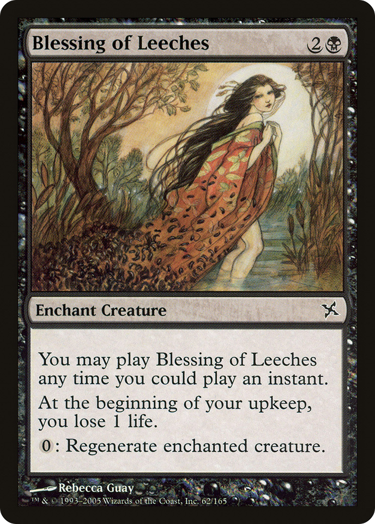 Blessing of Leeches [Betrayers of Kamigawa]-1