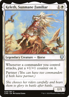 Keleth, Sunmane Familiar [Commander Legends]-1
