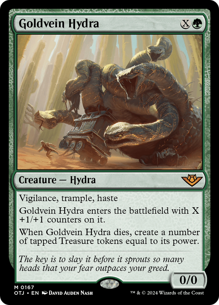Goldvein Hydra [Outlaws of Thunder Junction]-1