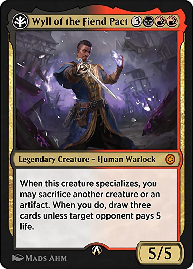 Wyll of the Fiend Pact (HBG-15B) - Alchemy Horizons: Baldur's Gate-1
