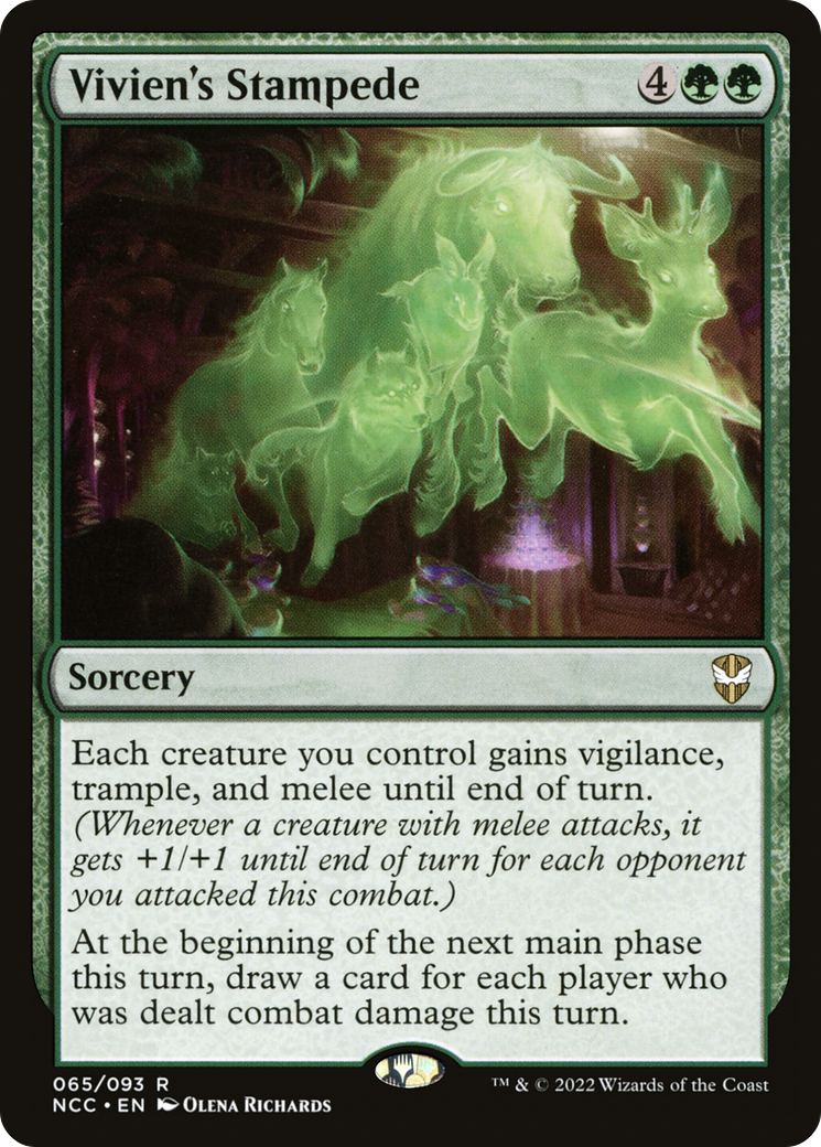 Vivien's Stampede (NCC-065) - New Capenna Commander-1
