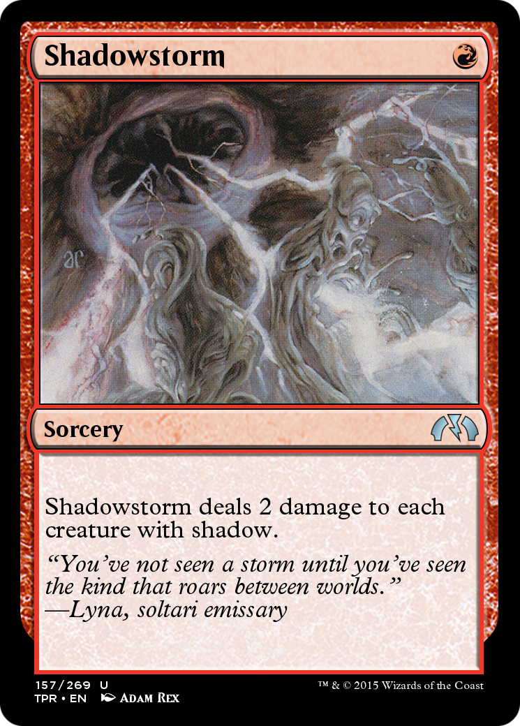 Shadowstorm (TPR-157) - Tempest Remastered Foil-1
