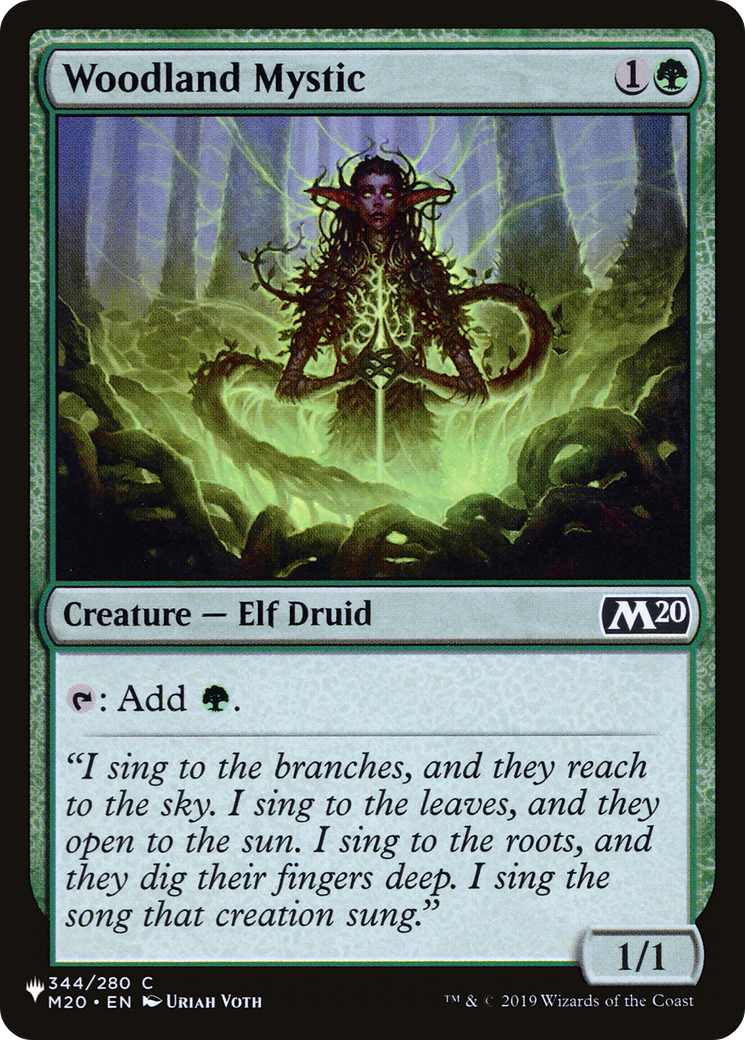 Woodland Mystic (LIST-344/280) - The List-1