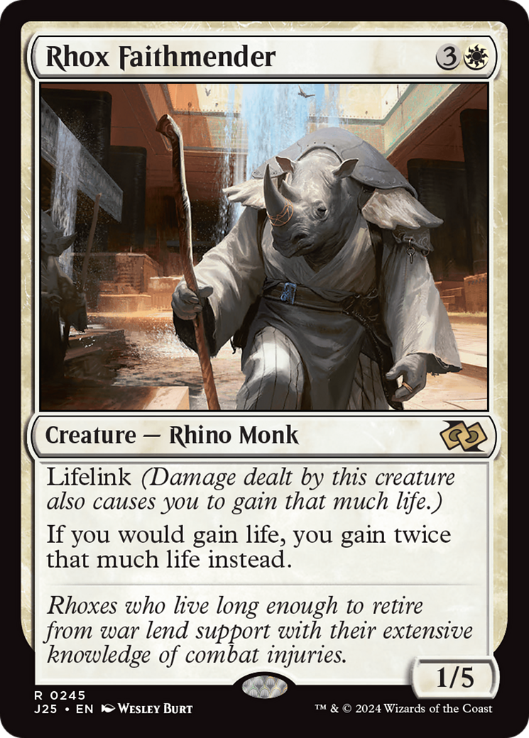 Rhox Faithmender [Foundations Jumpstart]-1