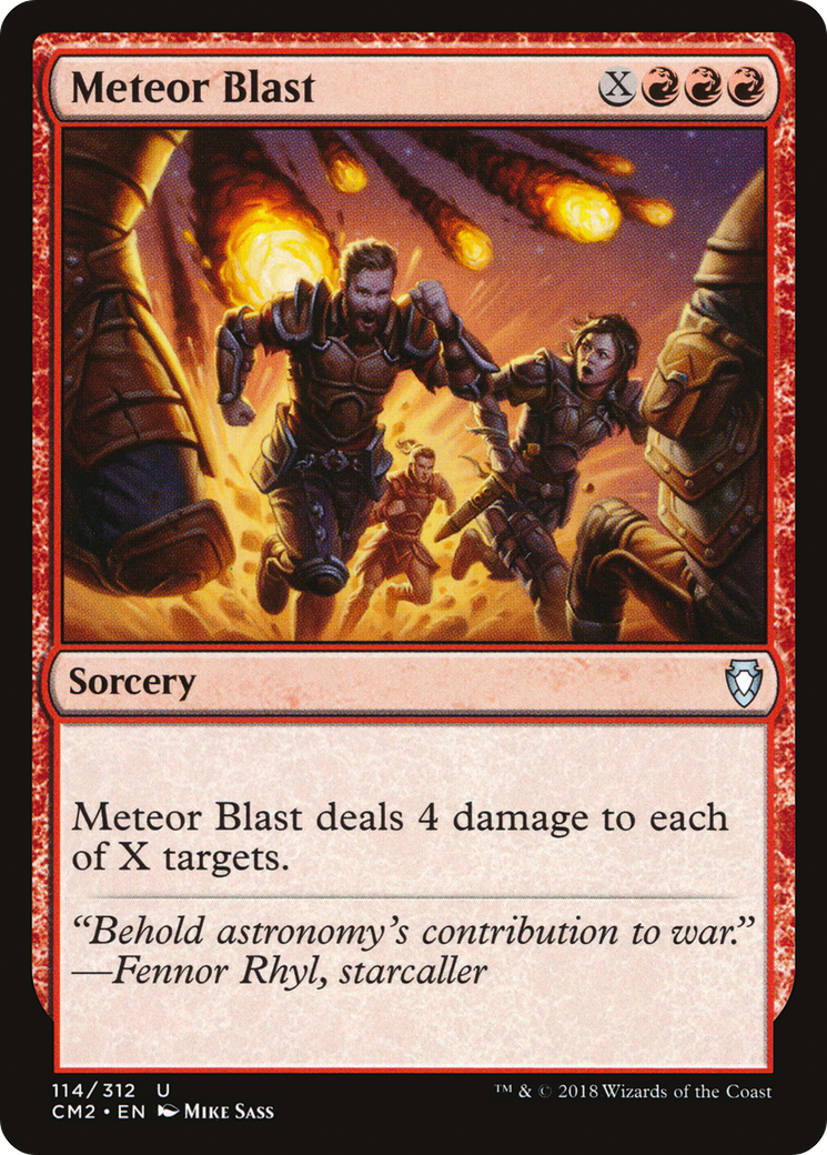 Meteor Blast [Commander Anthology Volume II]-1
