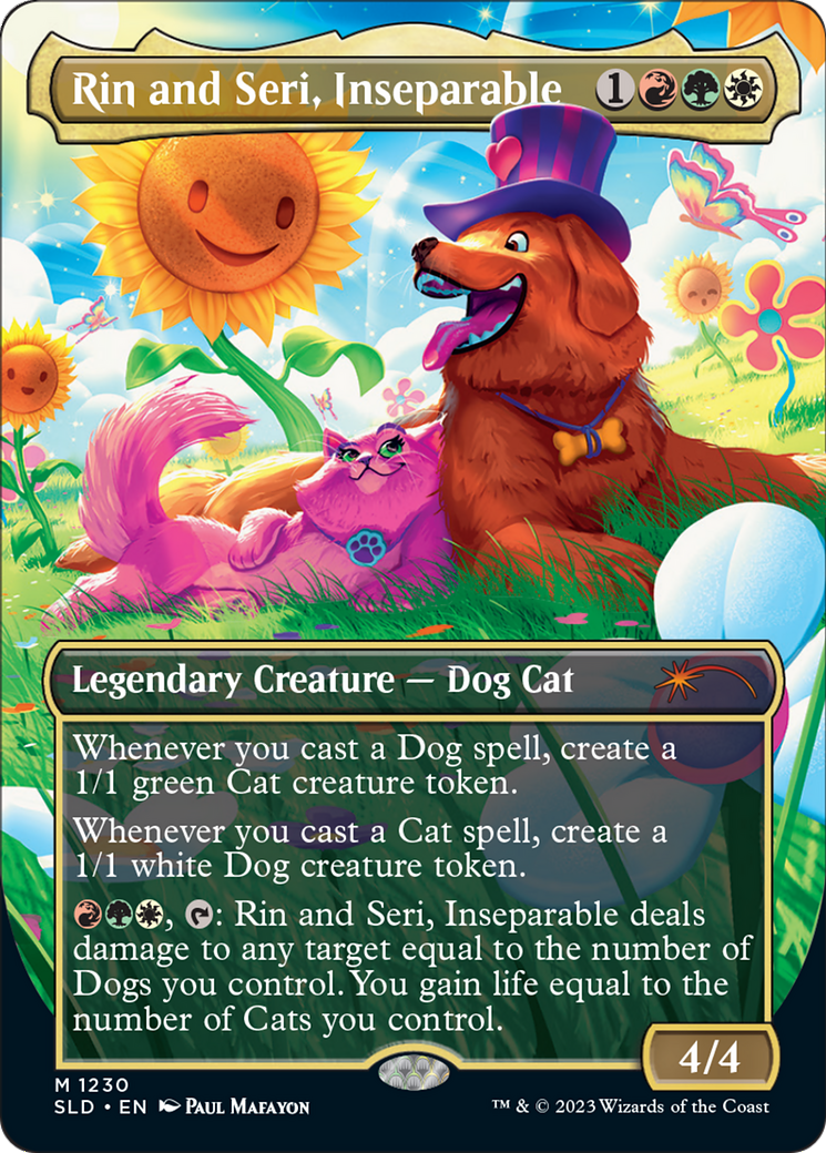 Rin and Seri, Inseparable (Borderless) [Secret Lair Drop Series]-1