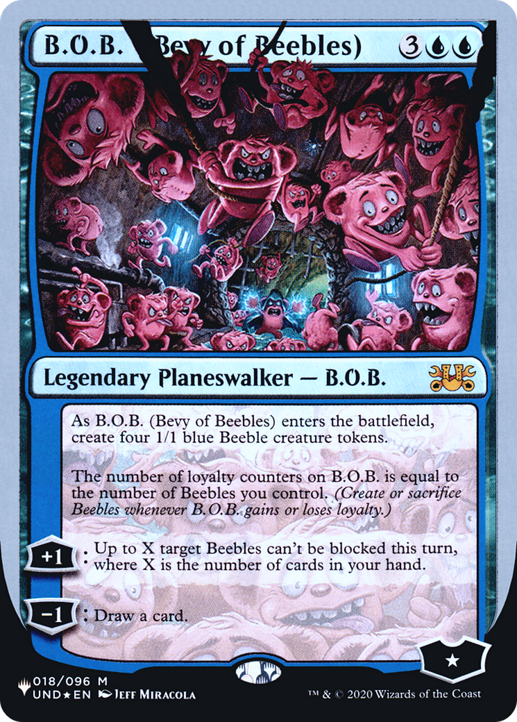 B.O.B. (Bevy of Beebles) (Unfinity Foil Edition) [The List]-1